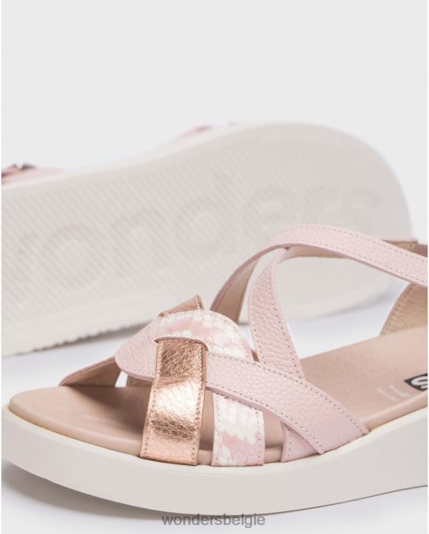 ram/ros/ro schoenen 6X06D192 ram/ros/ro roze alison sandaal vrouwen Wonders