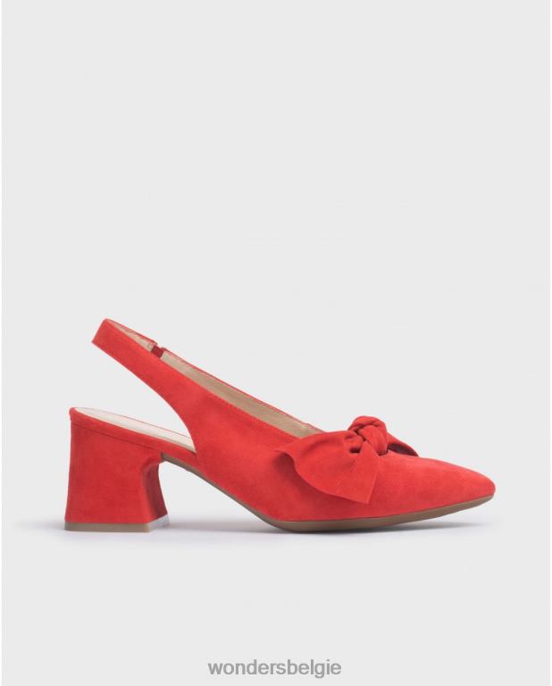 rojo schoenen 6X06D137 rojo zwarte lexi schoen vrouwen Wonders