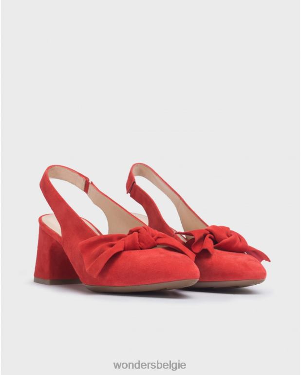 rojo schoenen 6X06D137 rojo zwarte lexi schoen vrouwen Wonders