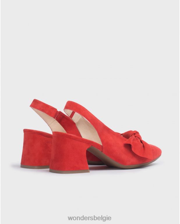 rojo schoenen 6X06D137 rojo zwarte lexi schoen vrouwen Wonders