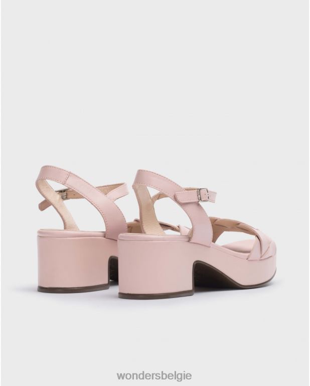 roos schoenen 6X06D245 roze luna sandaal vrouwen Wonders