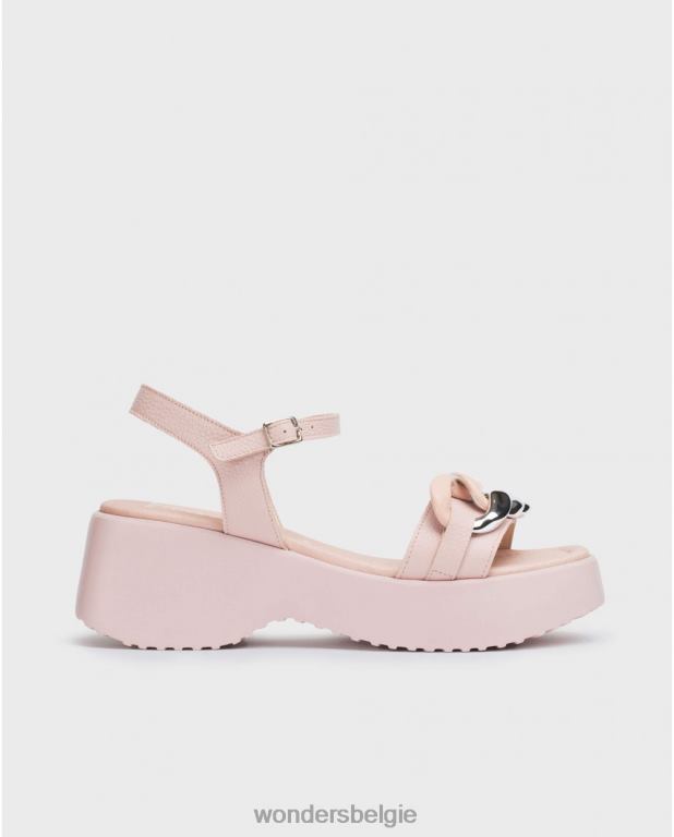 roos schoenen 6X06D7 roze roze claire sandaal vrouwen Wonders