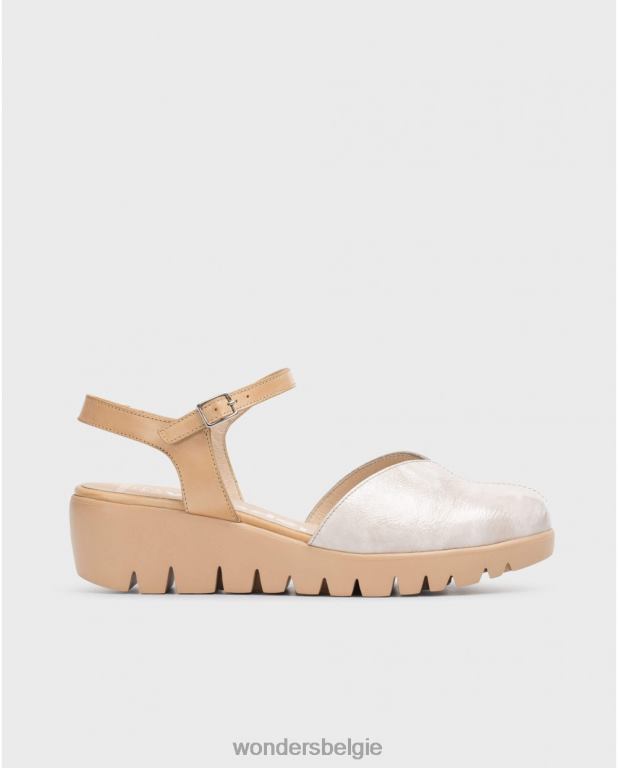 taupe/zand schoenen 6X06D279 taupe/zandkleurige caravaca tie-dye sandaal vrouwen Wonders