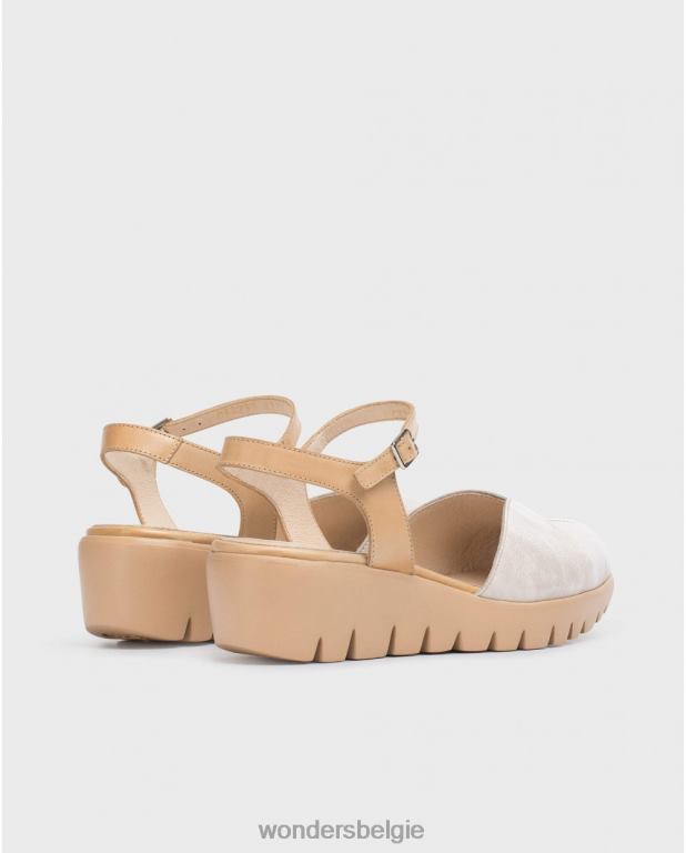 taupe/zand schoenen 6X06D279 taupe/zandkleurige caravaca tie-dye sandaal vrouwen Wonders