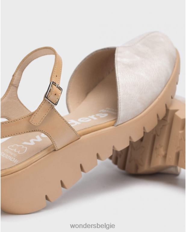 taupe/zand schoenen 6X06D279 taupe/zandkleurige caravaca tie-dye sandaal vrouwen Wonders