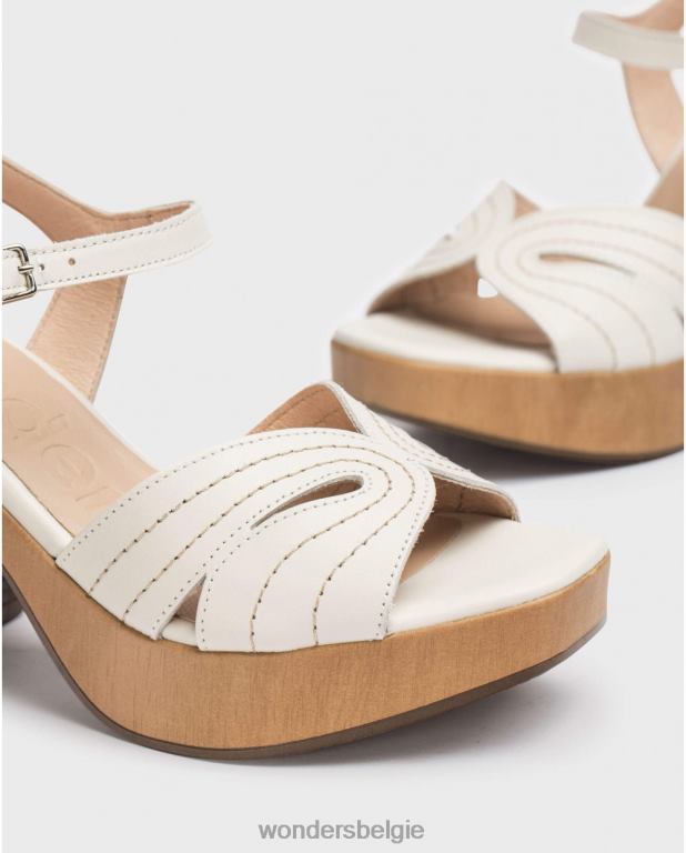 uit schoenen 6X06D117 uit zwarte lexi sandaal vrouwen Wonders