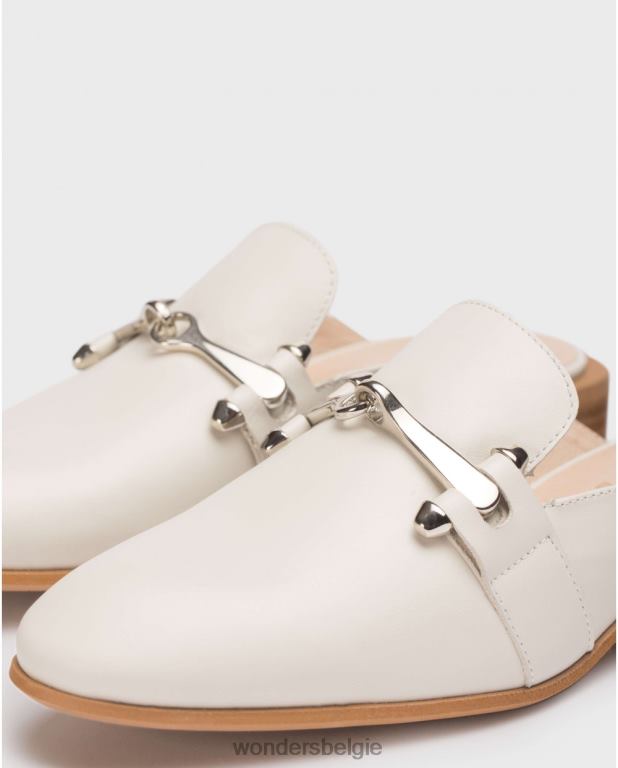 uit schoenen 6X06D268 gebroken witte qatar klomp vrouwen Wonders