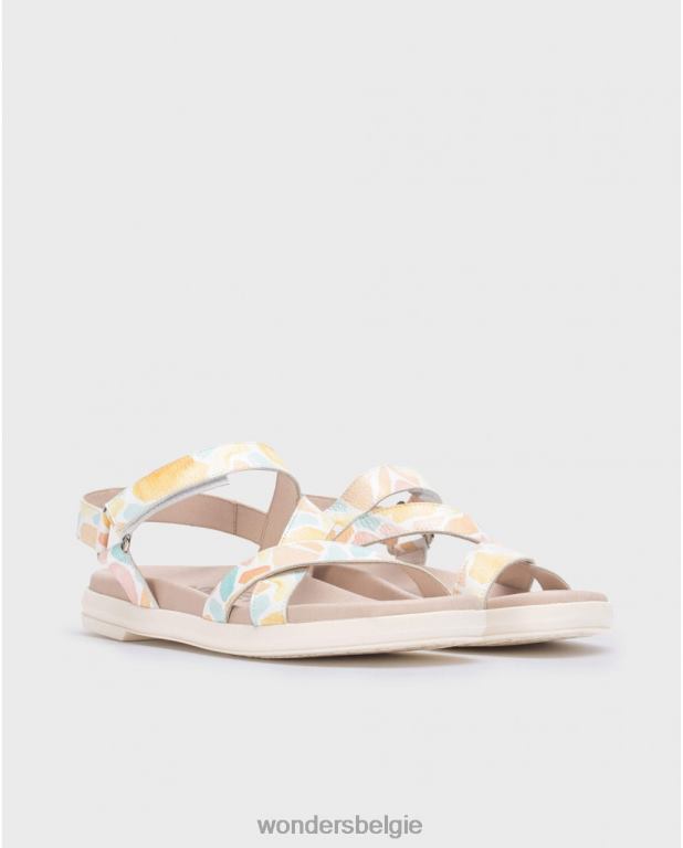 uit schoenen 6X06D294 off beige toni sandaal vrouwen Wonders