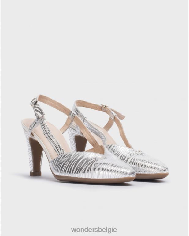 uit schoenen 6X06D64 off zilveren lexi schoen vrouwen Wonders