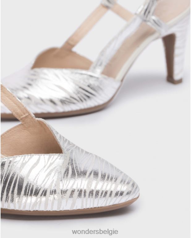 uit schoenen 6X06D64 off zilveren lexi schoen vrouwen Wonders