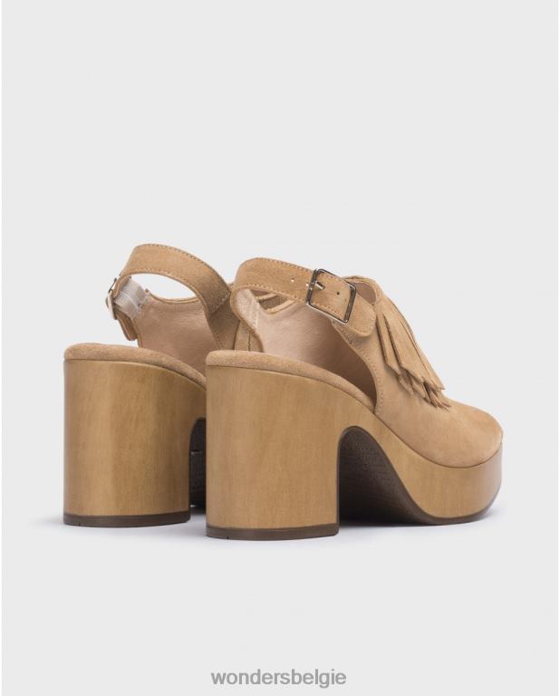 zand schoenen 6X06D211 zand vaiana schoen vrouwen Wonders