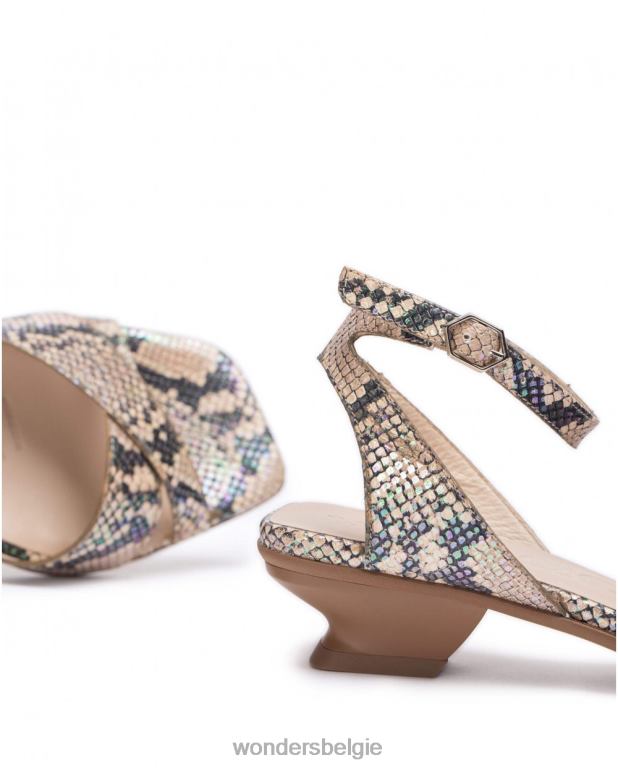 zand schoenen 6X06D265 sand snake mamy sandaal vrouwen Wonders