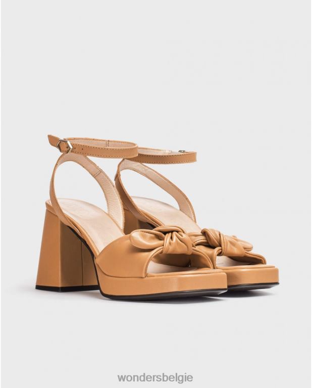 zand schoenen 6X06D73 zand zwarte lexi sandaal vrouwen Wonders