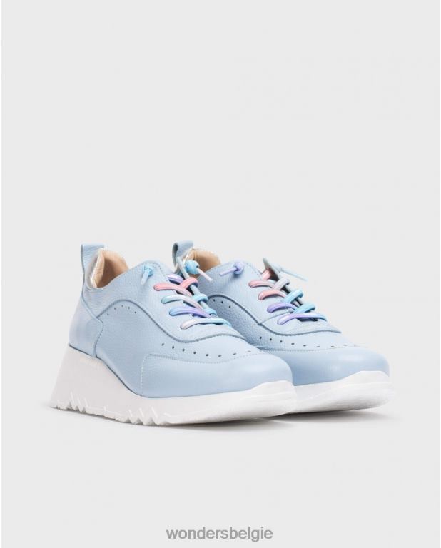 blu/mv schoenen 6X06D172 blu/pl blauw mint sneaker vrouwen Wonders