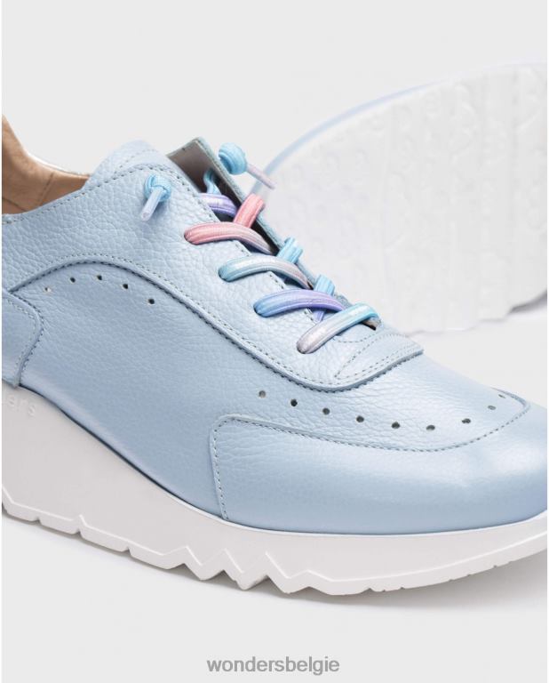 blu/mv schoenen 6X06D172 blu/pl blauw mint sneaker vrouwen Wonders
