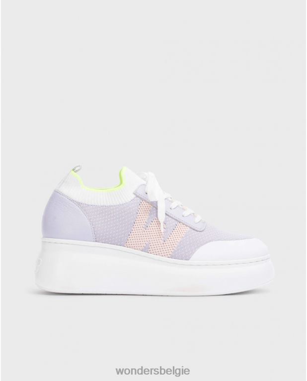 lavendel schoenen 6X06D93 lavendel violet kiwi sneaker vrouwen Wonders