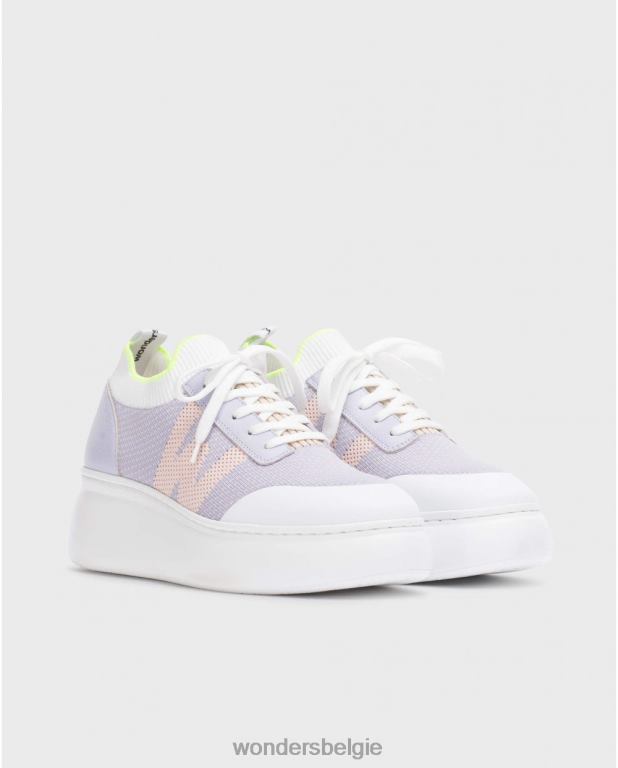 lavendel schoenen 6X06D93 lavendel violet kiwi sneaker vrouwen Wonders