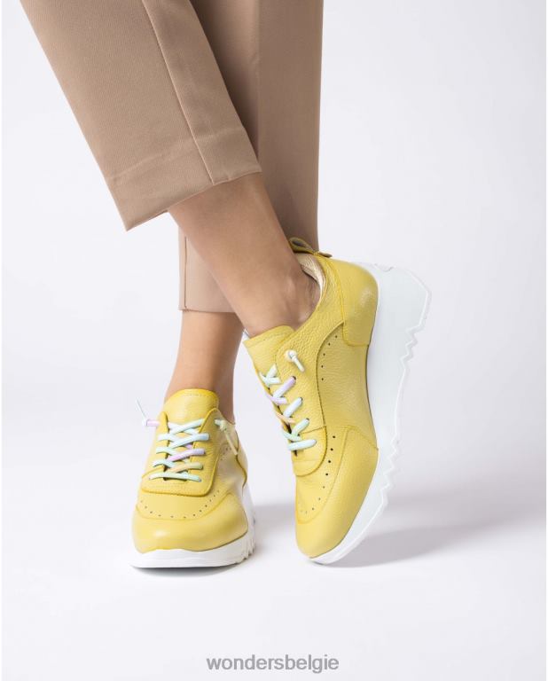 lim/gaan schoenen 6X06D170 lim/go mintgroene sneaker vrouwen Wonders