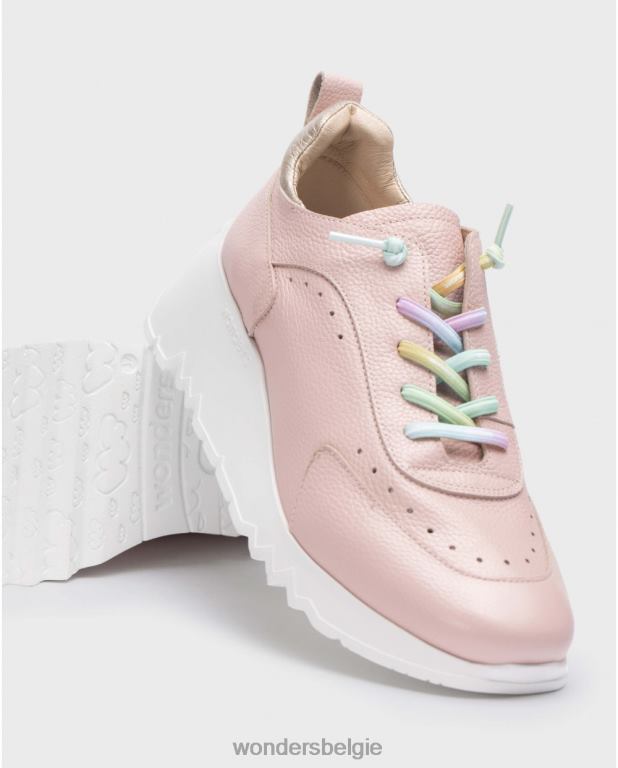 ro/pt schoenen 6X06D171 ros/pt roze mint sneaker vrouwen Wonders