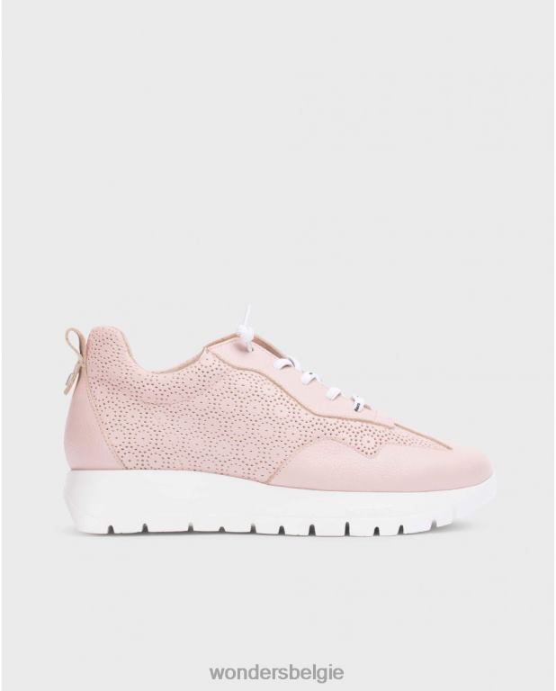 roos schoenen 6X06D156 rosa roze ster sneaker vrouwen Wonders