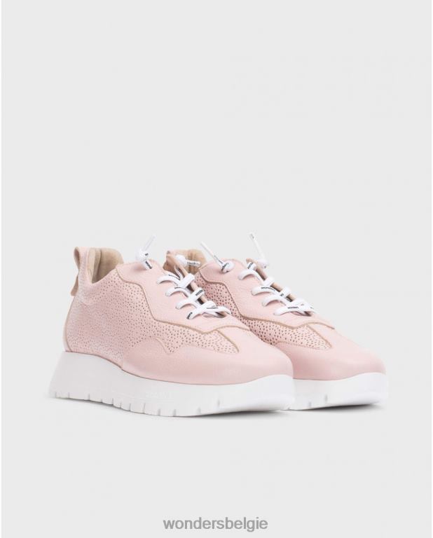roos schoenen 6X06D156 rosa roze ster sneaker vrouwen Wonders
