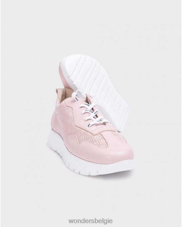 roos schoenen 6X06D156 rosa roze ster sneaker vrouwen Wonders
