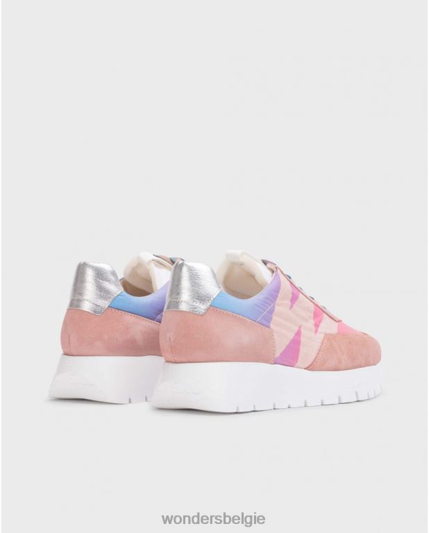 rosa/rosad schoenen 6X06D98 roze/rosad roze odisei sneaker vrouwen Wonders