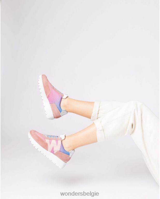 rosa/rosad schoenen 6X06D98 roze/rosad roze odisei sneaker vrouwen Wonders