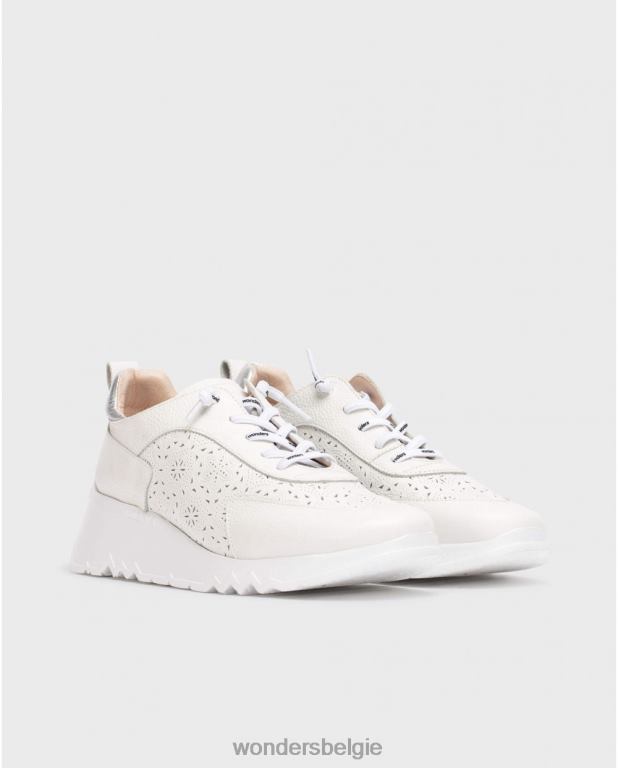 uit/mv schoenen 6X06D203 uit/pl witte sneaker vrouwen Wonders