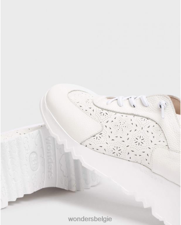 uit/mv schoenen 6X06D203 uit/pl witte sneaker vrouwen Wonders