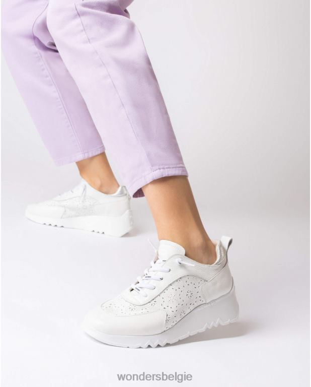 uit/mv schoenen 6X06D203 uit/pl witte sneaker vrouwen Wonders