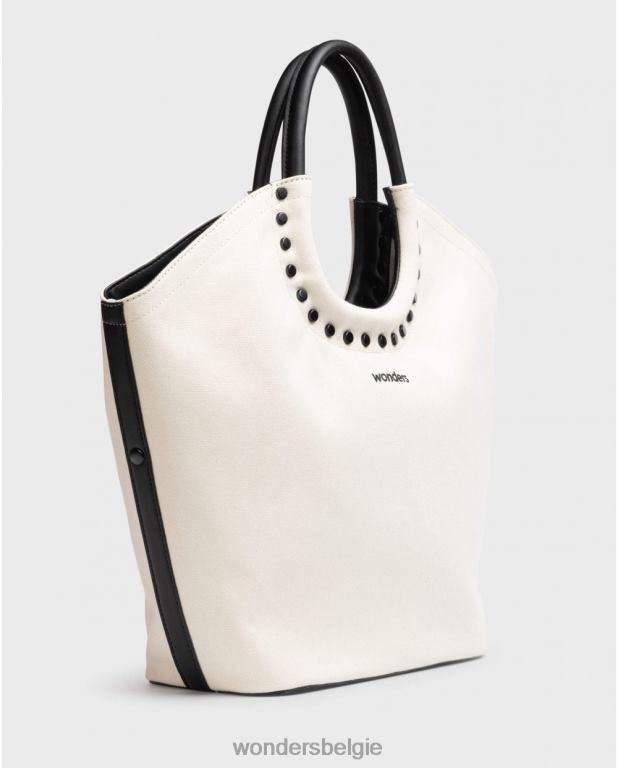 crudo/negr accessoire 6X06D371 crudo/negr zak vrouwen Wonders