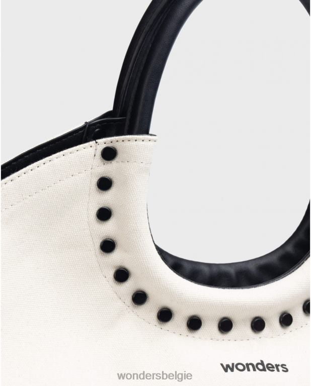 crudo/negr accessoire 6X06D371 crudo/negr zak vrouwen Wonders