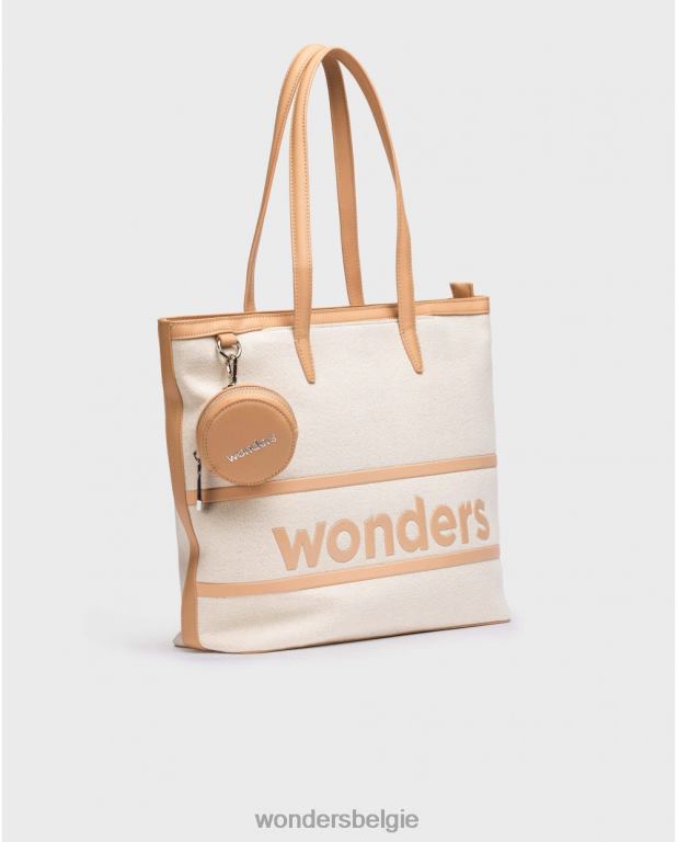 grof accessoire 6X06D374 crudo witte paardebloem zak vrouwen Wonders