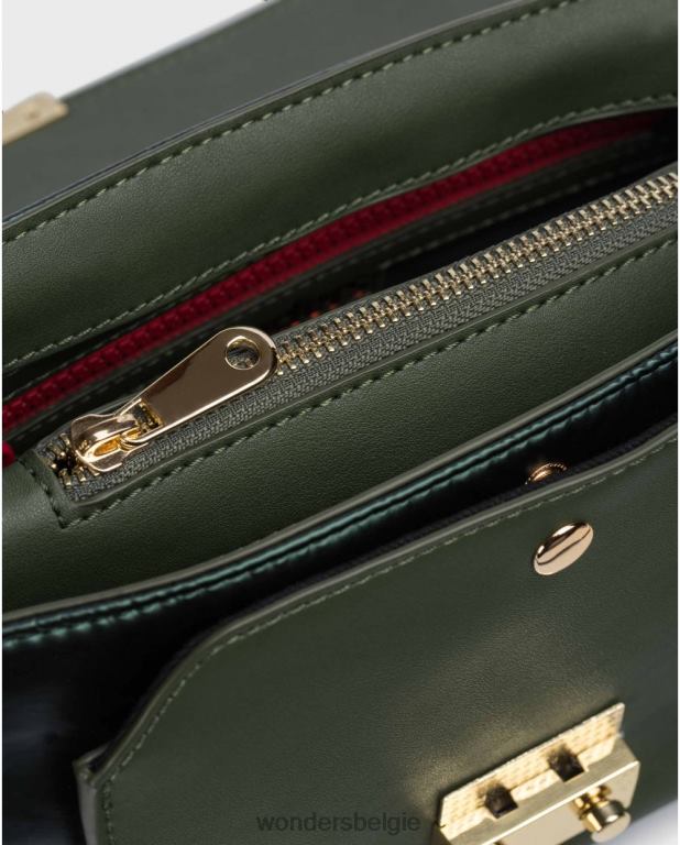 moe accessoire 6X06D446 musgo groene zenda tas vrouwen Wonders