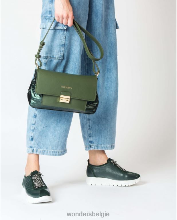 moe accessoire 6X06D446 musgo groene zenda tas vrouwen Wonders