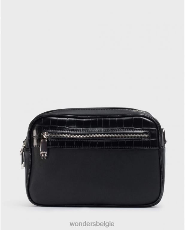 neger accessoire 6X06D367 neger zwarte lexi tas vrouwen Wonders