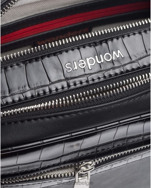 neger accessoire 6X06D367 neger zwarte lexi tas vrouwen Wonders