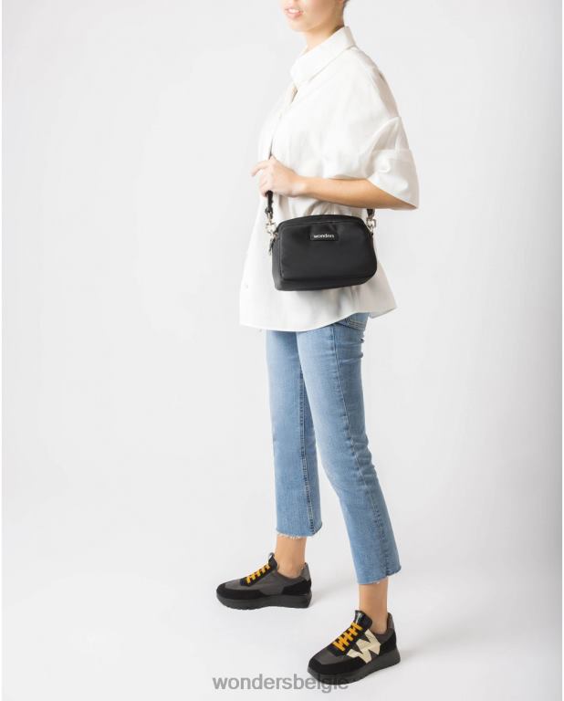 neger accessoire 6X06D394 negro zwarte bolero handtas vrouwen Wonders