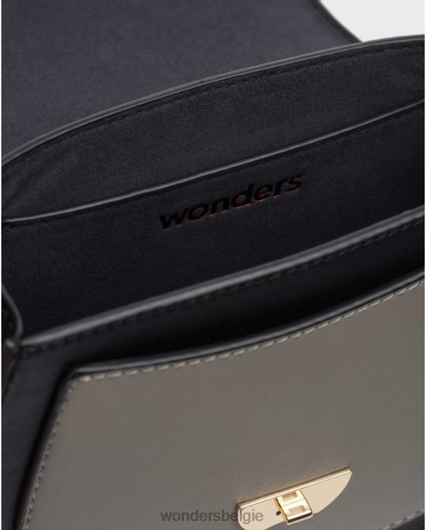 neger accessoire 6X06D450 neger zwarte harper tas vrouwen Wonders