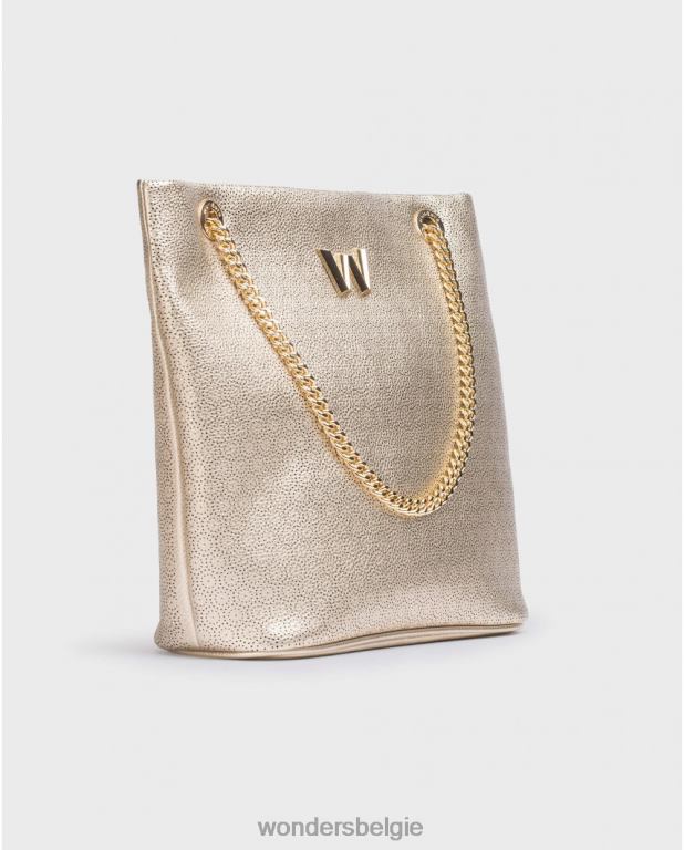 platina accessoire 6X06D9 platino lelie gouden shopper vrouwen Wonders