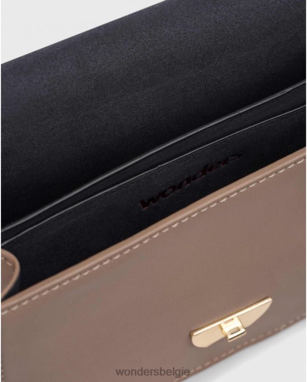 taupe accessoire 6X06D379 taupe dana tas vrouwen Wonders