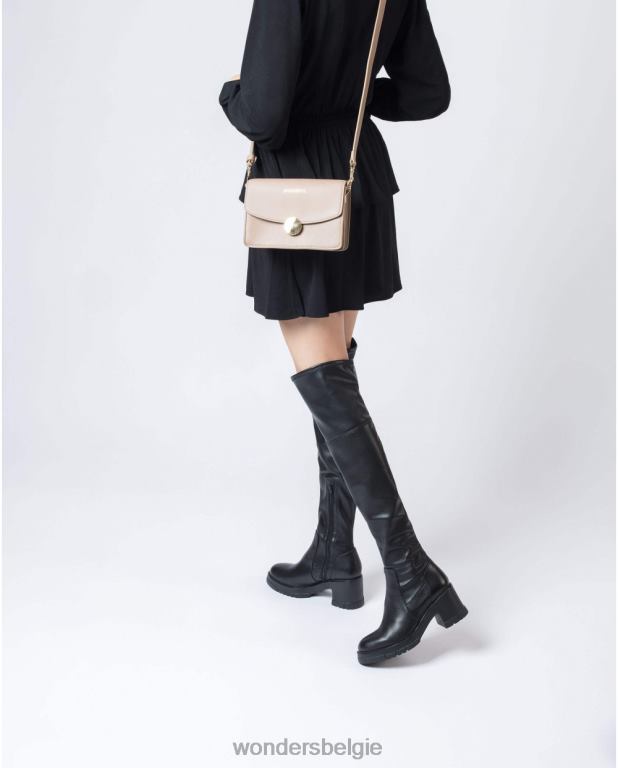 taupe accessoire 6X06D379 taupe dana tas vrouwen Wonders