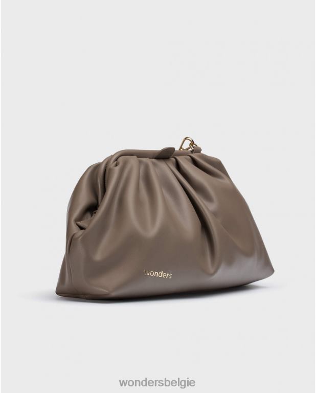 taupe accessoire 6X06D381 taupe blair tas vrouwen Wonders