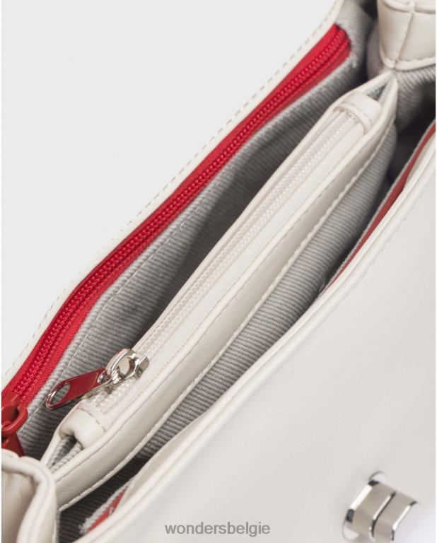 uit accessoire 6X06D223 gebroken witte margriet tas vrouwen Wonders