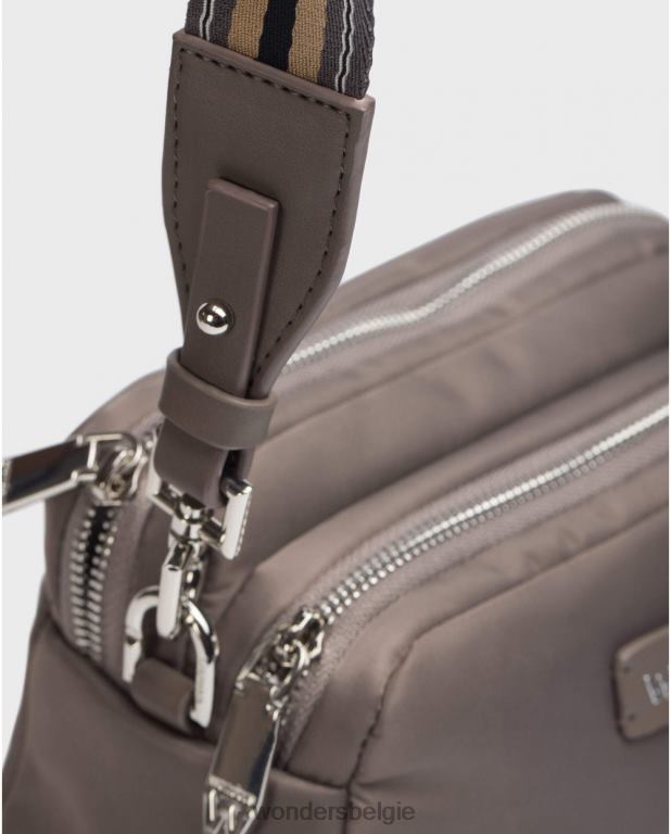 visie accessoire 6X06D395 vison zwarte lexi tas vrouwen Wonders