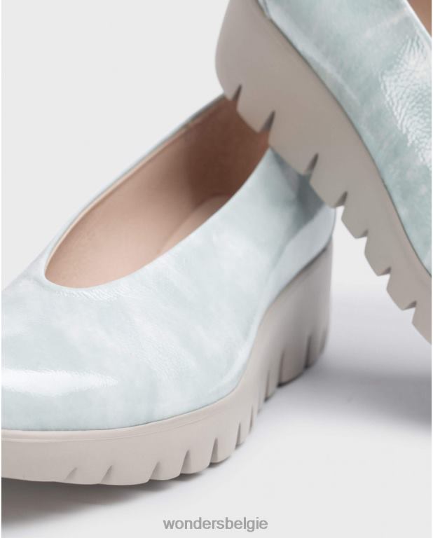 aloë schoenen 6X06D278 aloë blauwe vlieg mocassin vrouwen Wonders