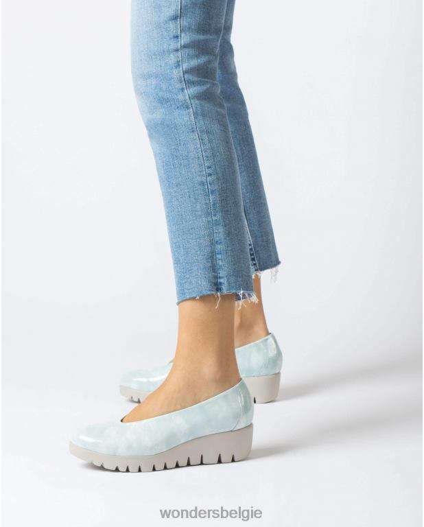 aloë schoenen 6X06D278 aloë blauwe vlieg mocassin vrouwen Wonders