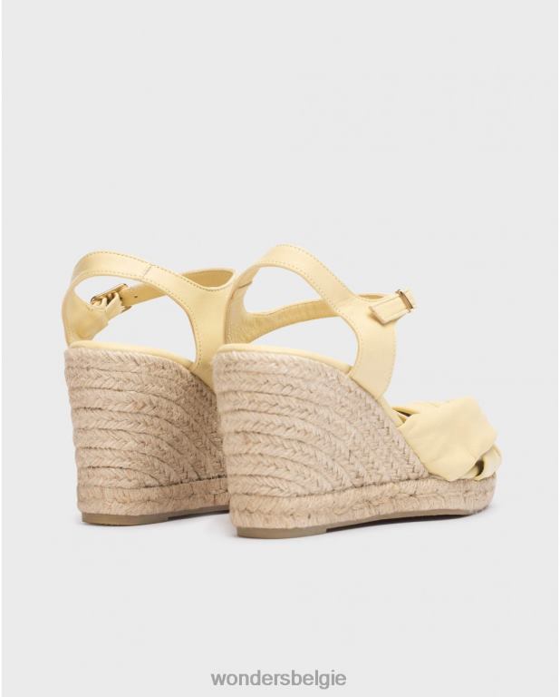 citroen schoenen 6X06D42 citroengele anuk sandaal vrouwen Wonders
