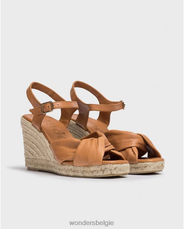 kameel schoenen 6X06D45 camel bruine anuk sandaal vrouwen Wonders